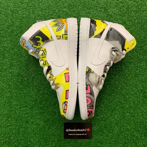 🎨 *NEW* 2015 Dunk High De La Soul (Sz 10) - Picture 3 of 10